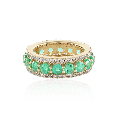 Bague en or et Emeraude de Russie