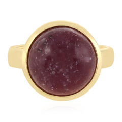 Bague en argent et Lépidolite