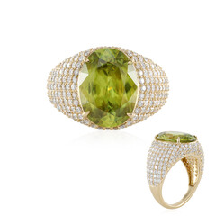 Bague en or et Sphène du Zimbabwe (AMAYANI)