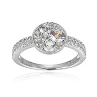 Bague en argent et Zircon