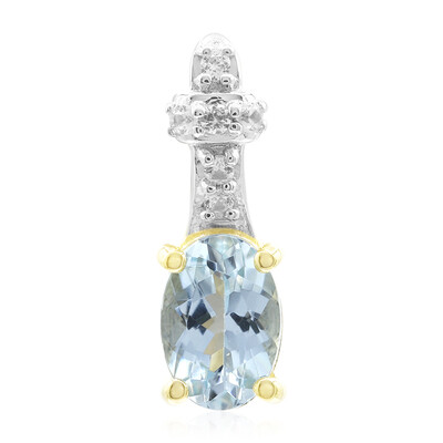 Pendentif en or et Aigue-marine Santa Maria d’Afrique