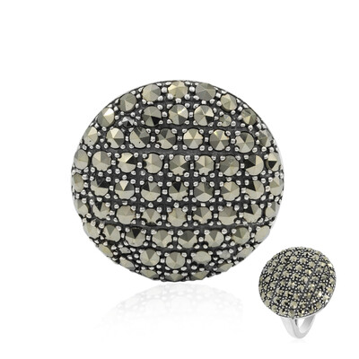 Bague en argent et Marcassite