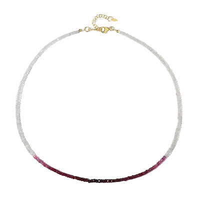 Collier en argent et Rubis de Tanzanie