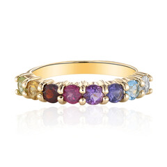 Bague en argent et Améthyste