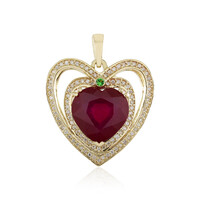 Pendentif en or et Rubis de Madagascar (de Melo)