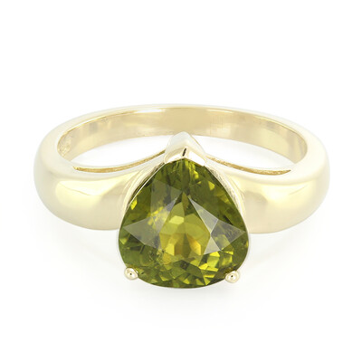 Bague en or et Tourmaline cuprifère