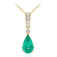 Collier en or et Emeraude de Colombie (CIRARI)