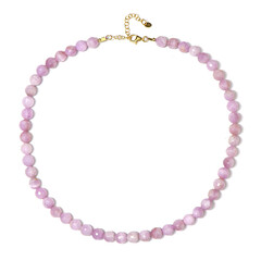 Collier en argent et Kunzite