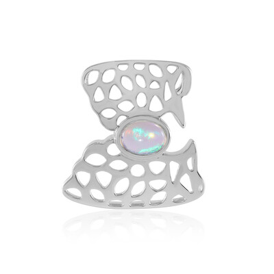Pendentif en argent et Opale Welo (MONOSONO COLLECTION)