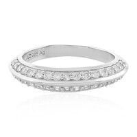 Bague en argent et Zircon