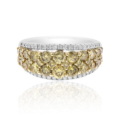 Bague en or et Diamant jaune SI1 (CIRARI)
