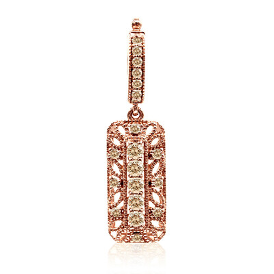 Pendentif en or et Diamant rose de France SI1 d'Argyle  (Annette)
