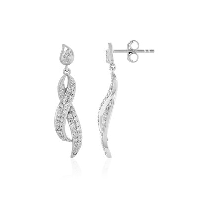 Boucles d'oreilles en or et Diamant SI2 (H) (de Melo)