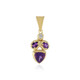 Pendentif en argent et Améthyste