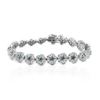 Bracelet en argent et Zircon de Ratanakiri (Dallas Prince Designs)