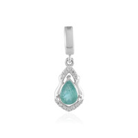 Pendentif en argent et Grandidierite