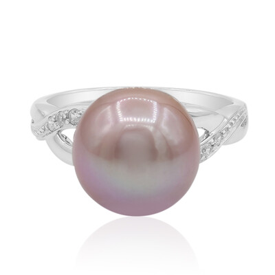 Bague en argent et Perle Ming (TPC)