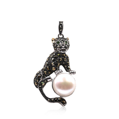 Pendentif en argent et Perle de culture d'eau douce