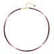 Collier en argent et Rubis