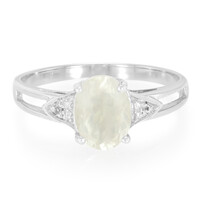 Bague en argent et Orthose