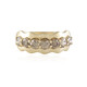 Bague en or et Diamant champagne I2 (de Melo)