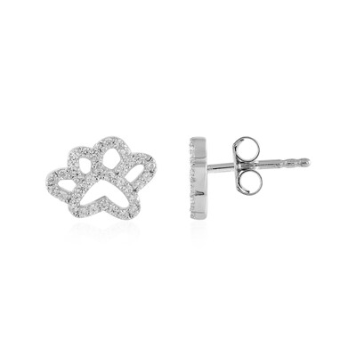 Boucles d'oreilles en argent et Zircon