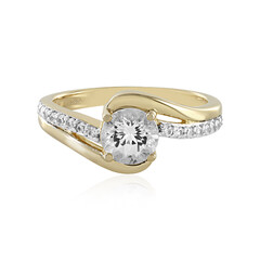 Bague en argent et Danburite