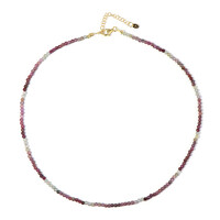 Collier en argent et Rubis de Tanzanie