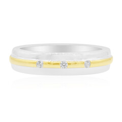 Bague en argent et Zircon