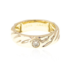 Bague en or et Diamant champagne (de Melo)