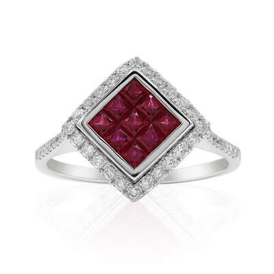 Bague en or et Rubis de Birmanie (Estée Collection)