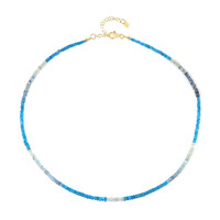 Collier en argent et Aigue-Marine Santa Maria