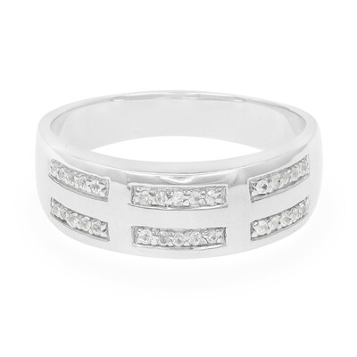 Bague en argent et Zircon