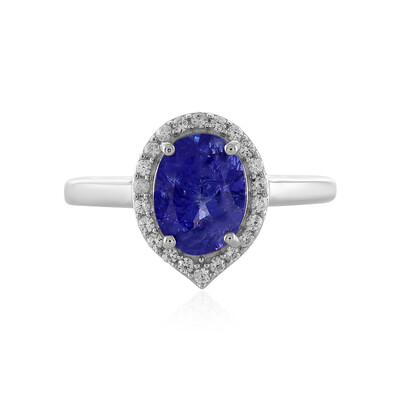 Bague en argent et Tanzanite