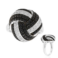 Bague en argent et Zircon
