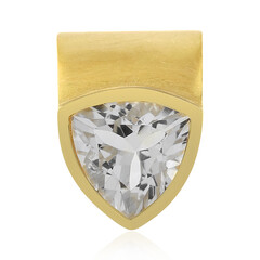 Pendentif en argent et Quartz blanc