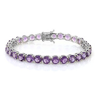 Bracelet en argent et Quartz azur