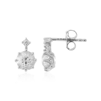 Boucles d'oreilles en argent et Zircon