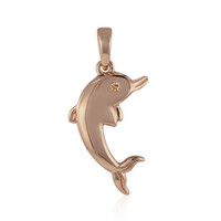 Pendentif en or et Diamant rose de France SI1 d'Argyle 
