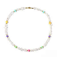 Collier en argent et Opale d’Éthiopie