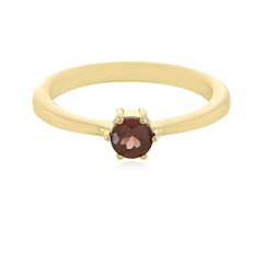 Bague en argent et Zircon framboise