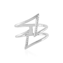 Bague en argent et Diamant I2 (H) (de Melo)