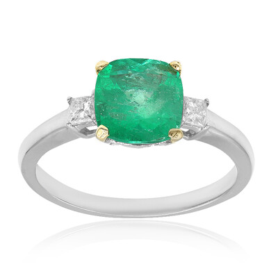 Bague en or et Emeraude de Colombie (CIRARI)