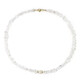 Collier en argent et Quartz blanc (Riya)