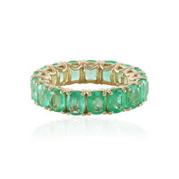 Bague en or et Emeraude de Russie