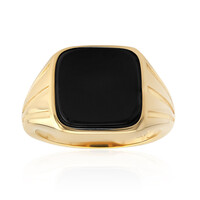 Bague en argent et Onyx noir