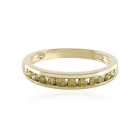 Bague en or et Diamant jaune I1