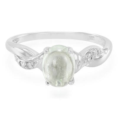 Bague en argent et Tourmaline cuprifère