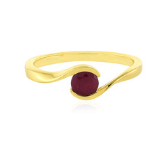Bague en argent et Rubis