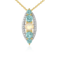 Collier en argent et Opale Welo